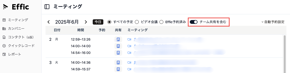 ミーティングを共有する 画像3