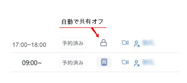 ミーティングを共有する 画像7